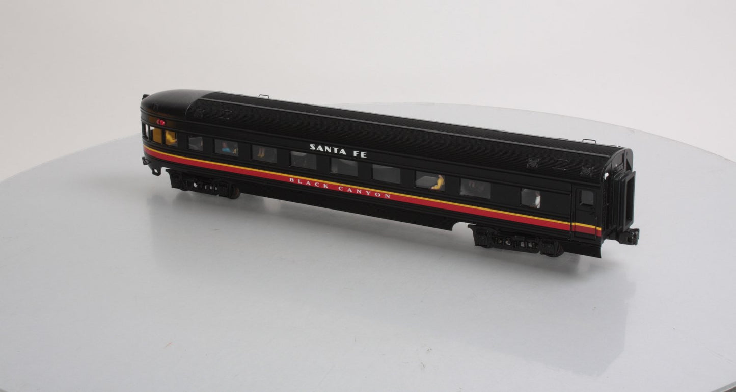 K-Line K4630-30006 Santa Fe 18" Midnight Chief "Black Canyon" Observation Car LN/Box