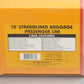 MTH 20-68002 O Gauge Union Pacific 70’ ABS Smooth Side Baggage Car #5769 LN/Box