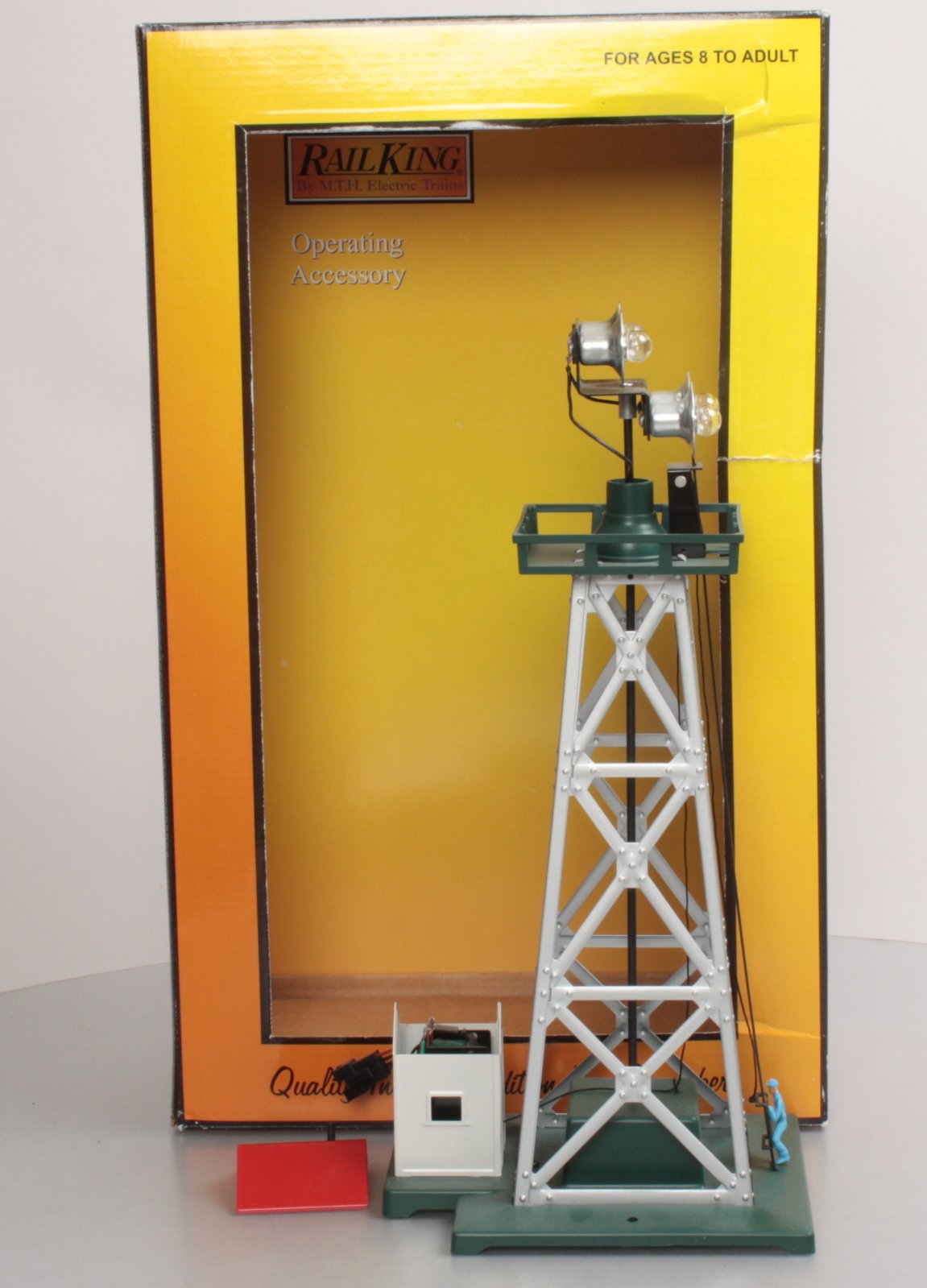 MTH 30-9120 O Animated Gabe the Lamplighter LN/Box