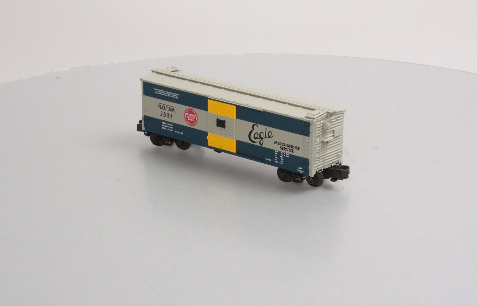 S-Helper 00576 S Gauge N.O.T.&M Rebuilt Showcase #3634 LN/Box