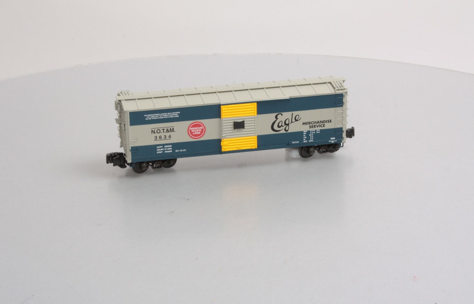 S-Helper 00576 S Gauge N.O.T.&M Rebuilt Showcase #3634 LN/Box