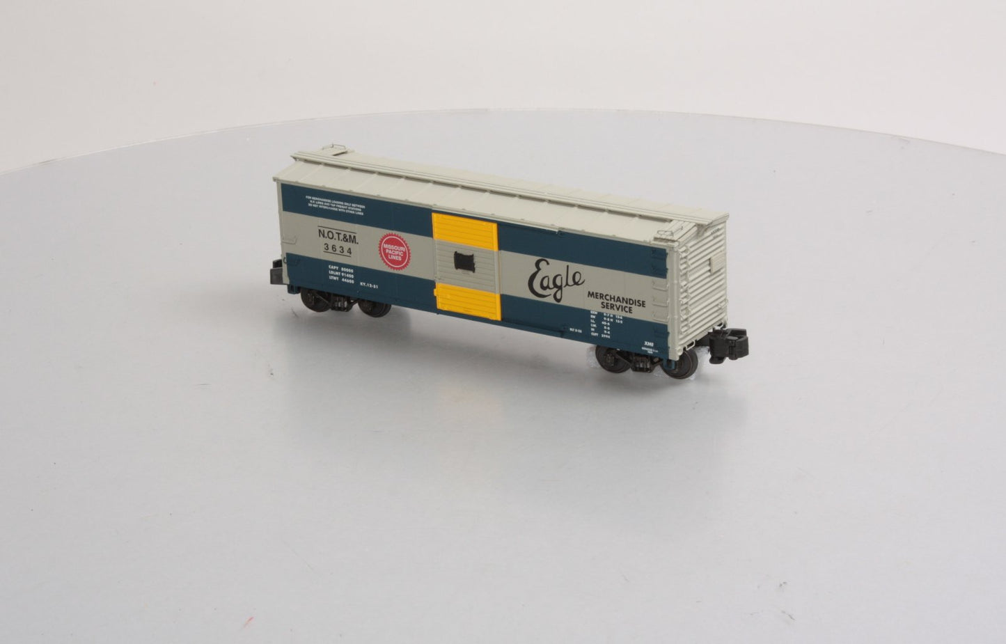 S-Helper 00576 S Gauge N.O.T.&M Rebuilt Showcase #3634 LN/Box