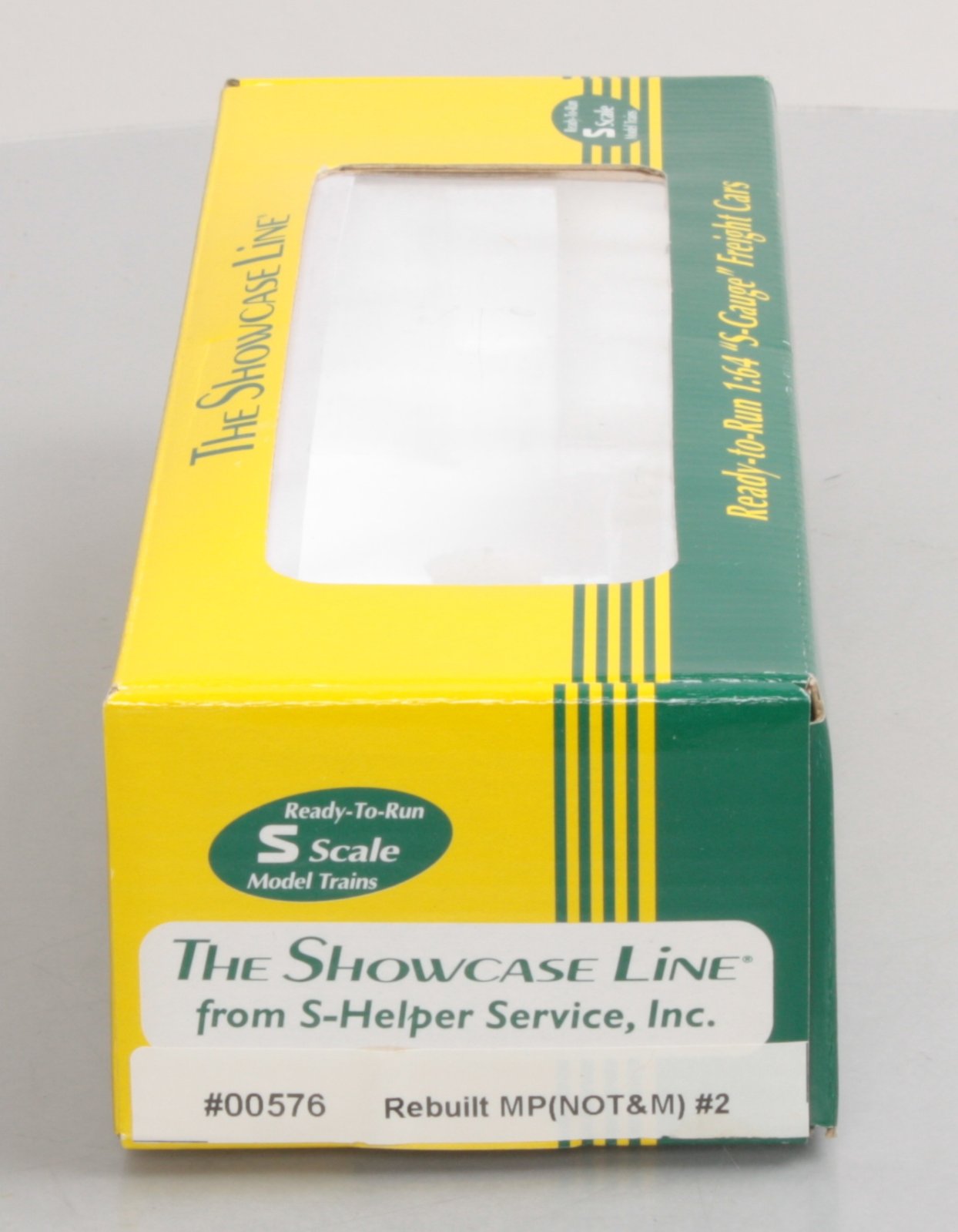 S-Helper 00576 S Gauge N.O.T.&M Rebuilt Showcase #3634 LN/Box