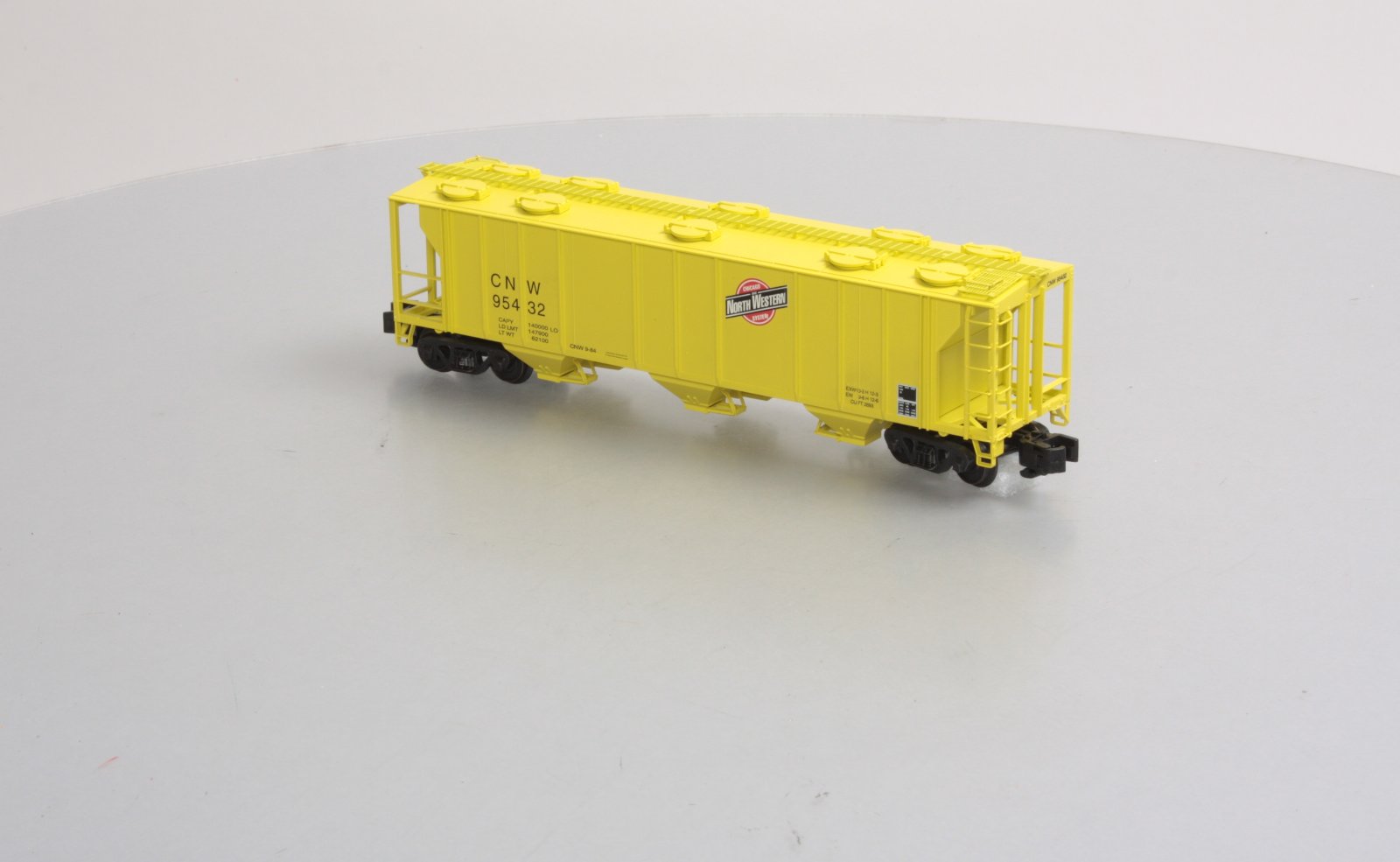 S-Helper 00400 S Gauge Chicago & North Western 3-Bay PS-2 Covered Hopper #95432 EX/Box