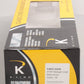 K-Line K4630-30008 SF Midnight Chief "Black Arrow" 18" Aluminum Passenger Car LN/Box