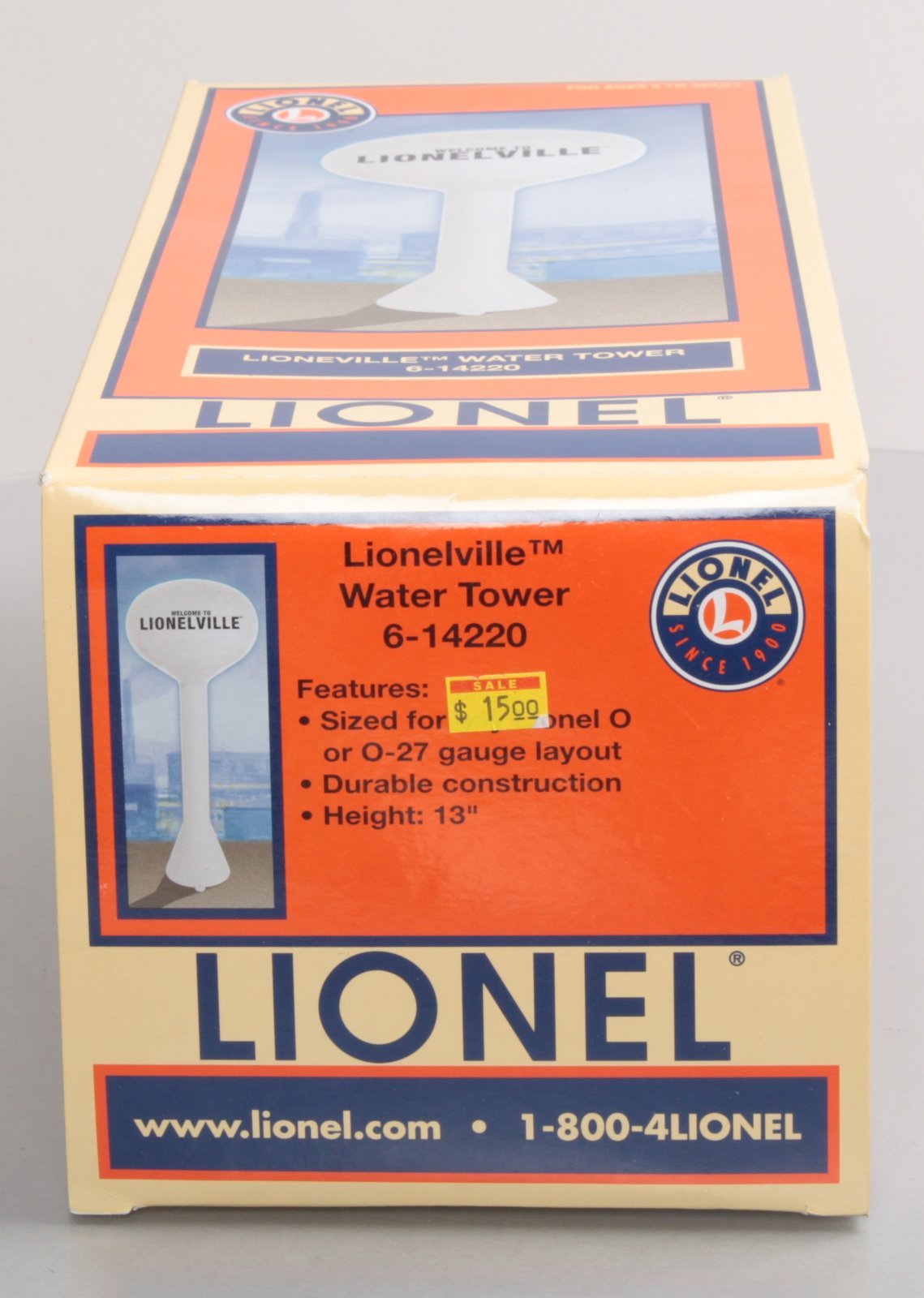 Lionel 6-14220 O Lionelville Water Tower NIB