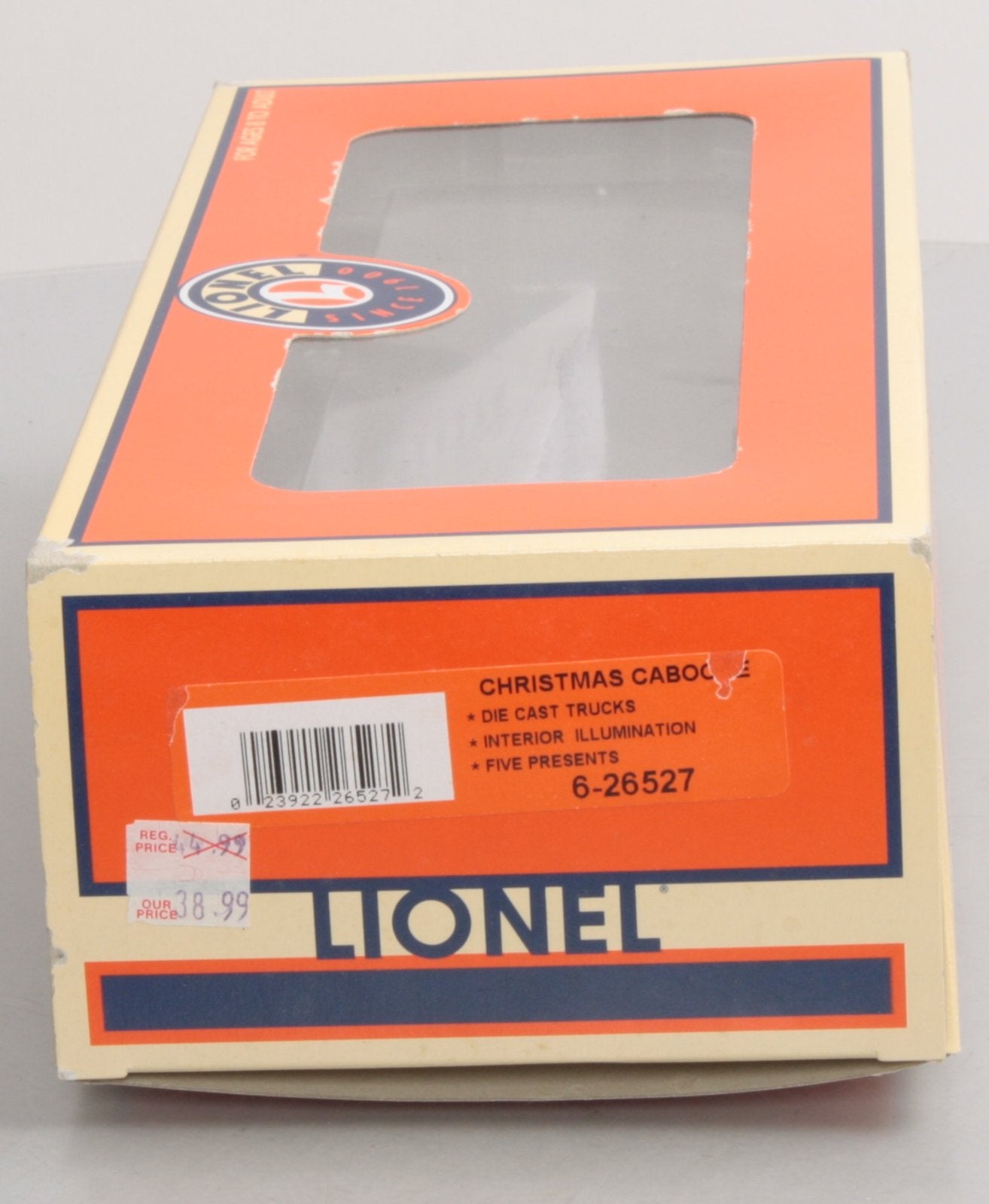Lionel 6-26527 O Gauge Christmas Caboose w/Load of Presents LN/Box