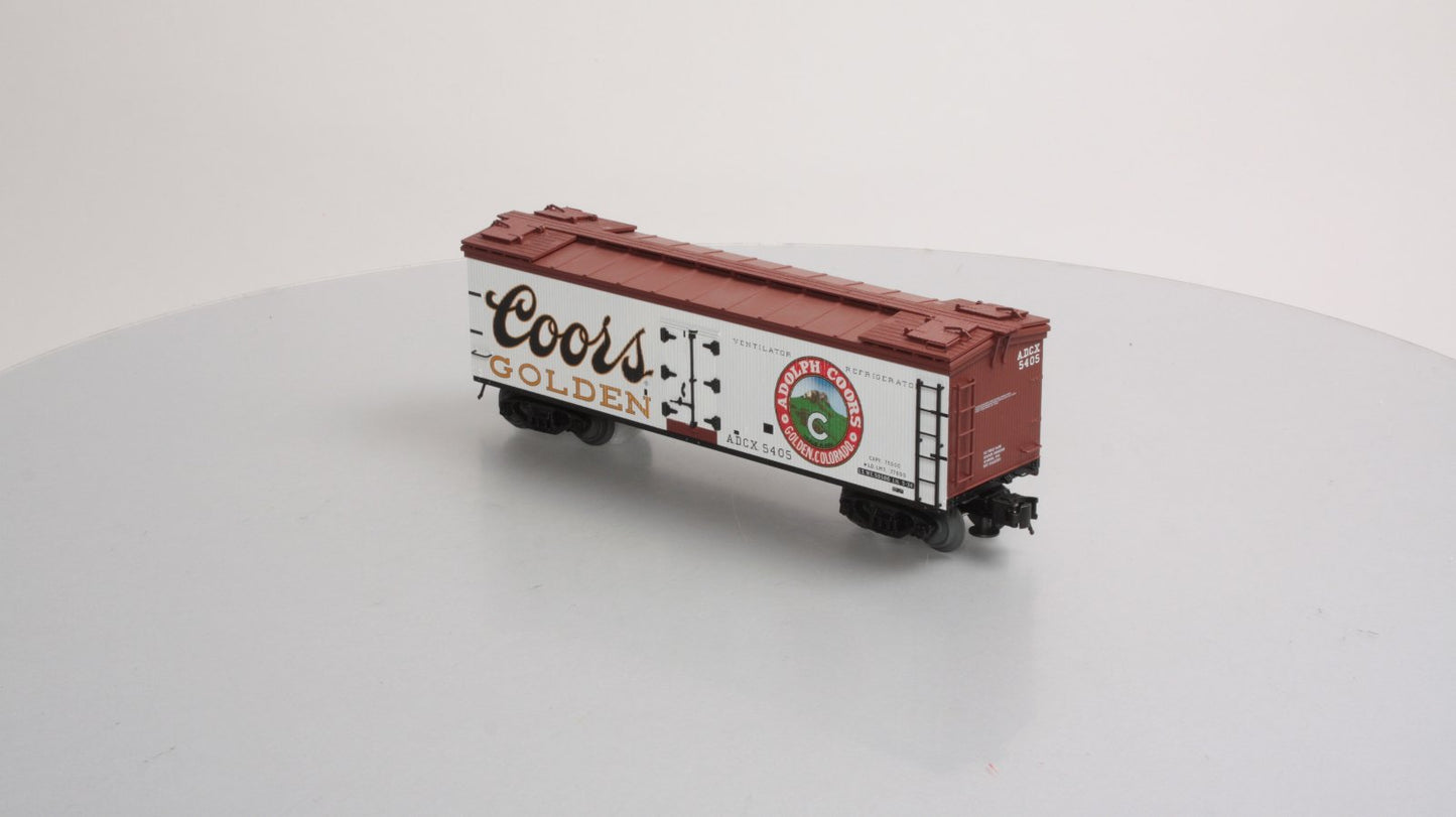 Atlas 8141-1 O Coors Beer Reefer Car #5405 LN/Box