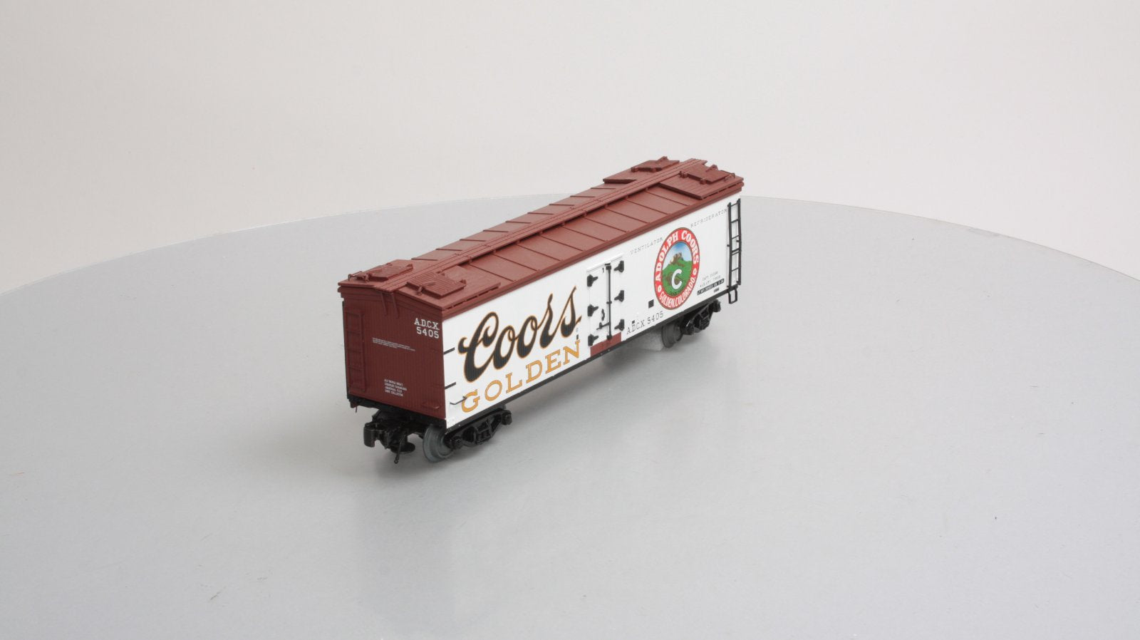 Atlas 8141-1 O Coors Beer Reefer Car #5405 LN/Box
