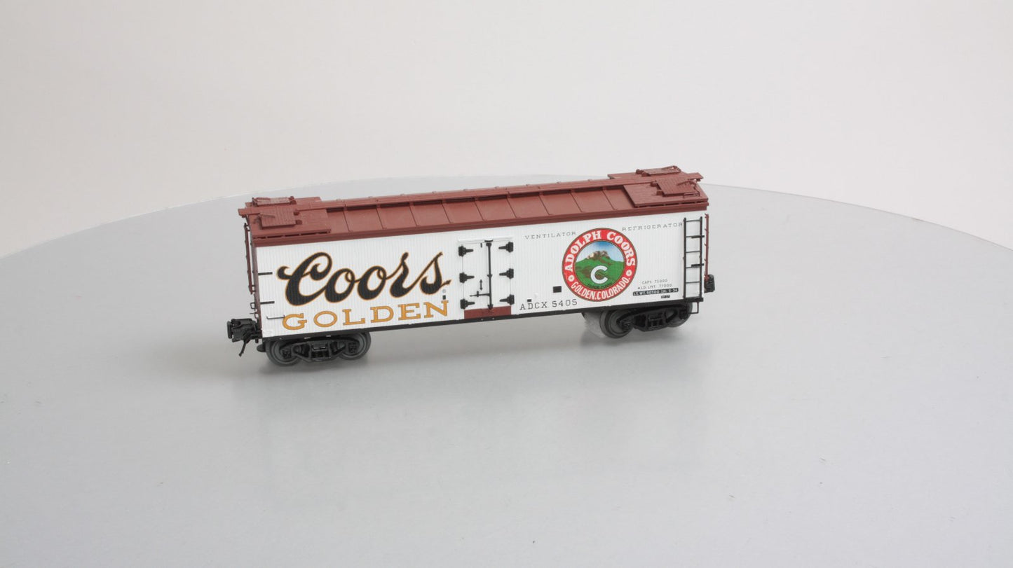 Atlas 8141-1 O Coors Beer Reefer Car #5405 LN/Box