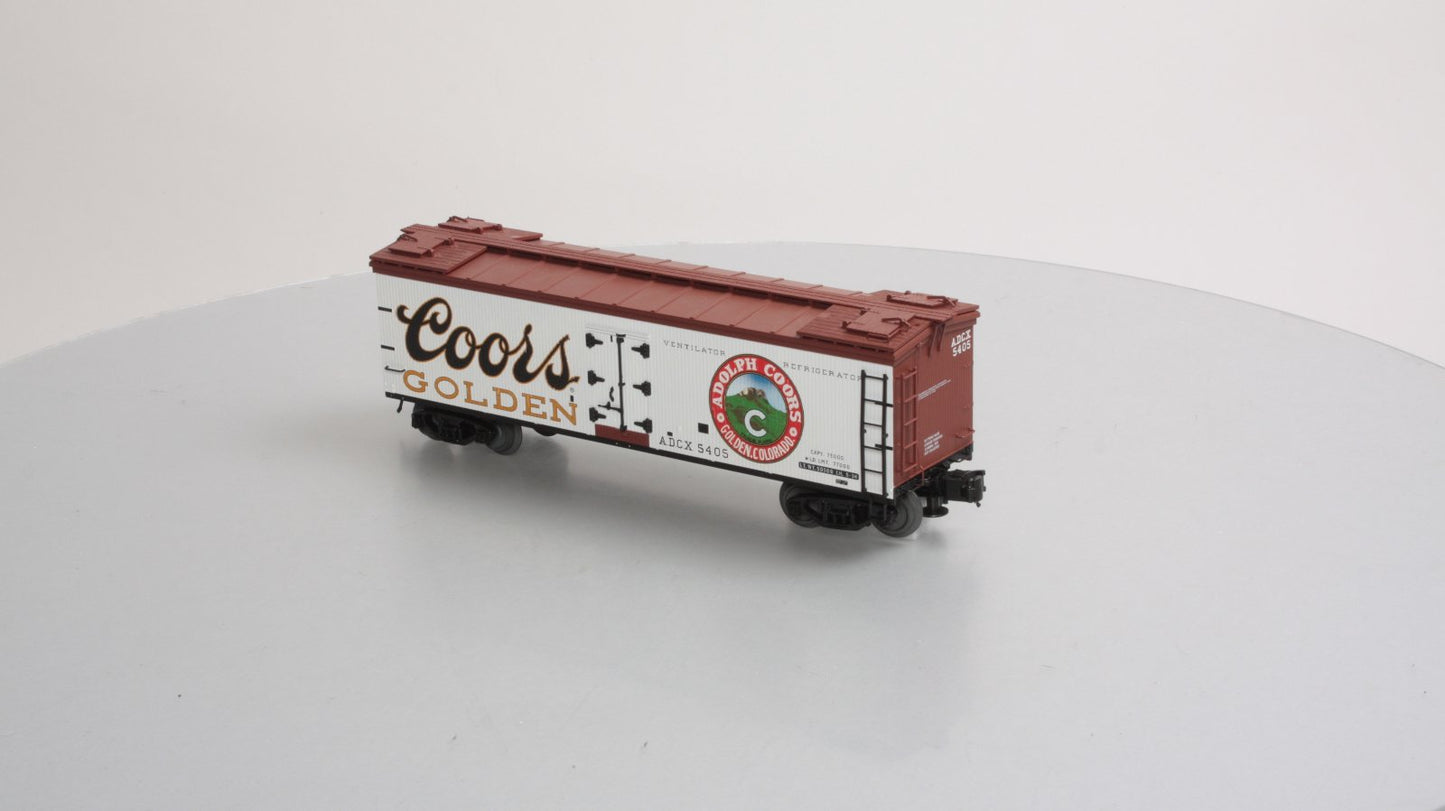 Atlas 8141-1 O Coors Beer Reefer Car #5405 LN/Box
