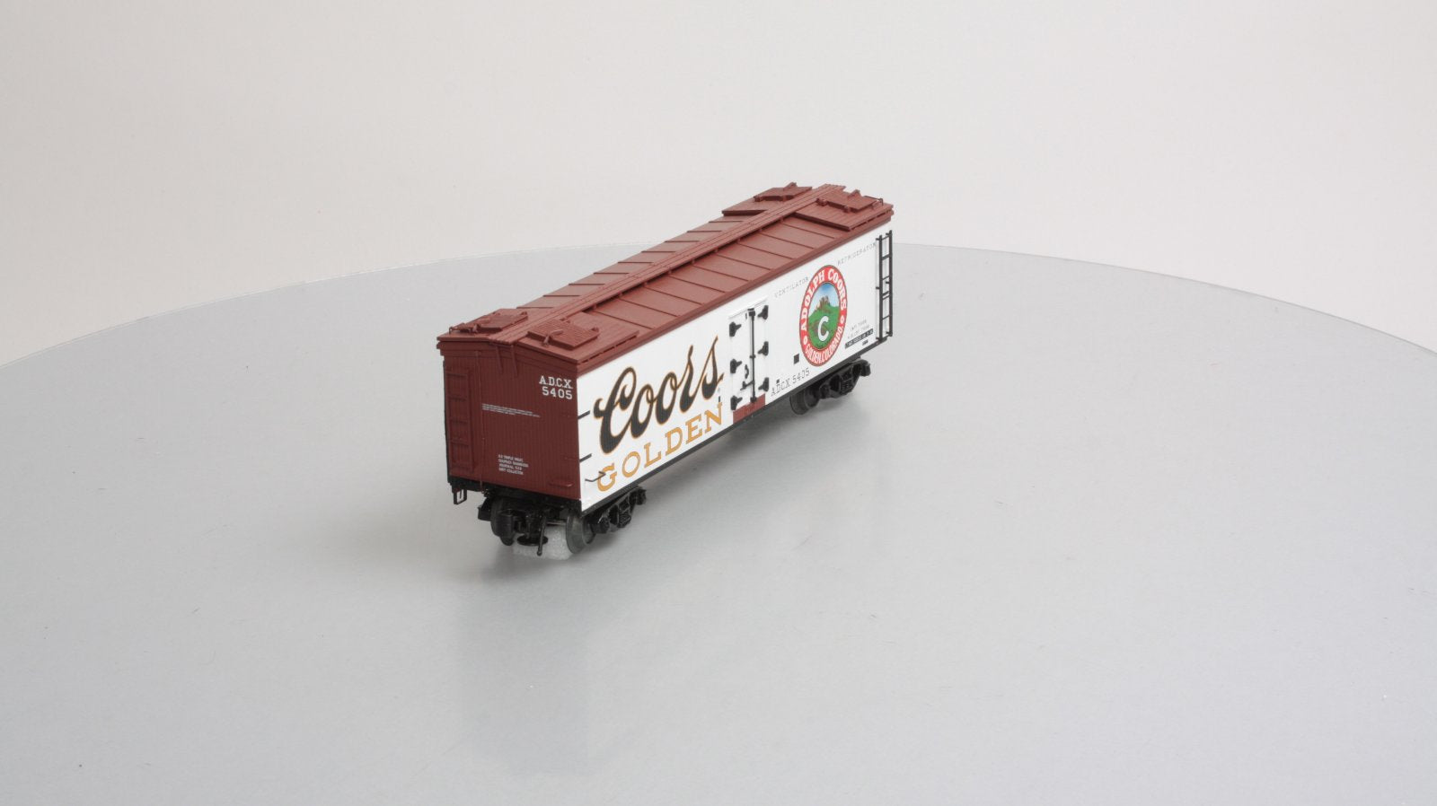 Atlas 8141-1 O Coors Beer Reefer Car #5405 LN/Box