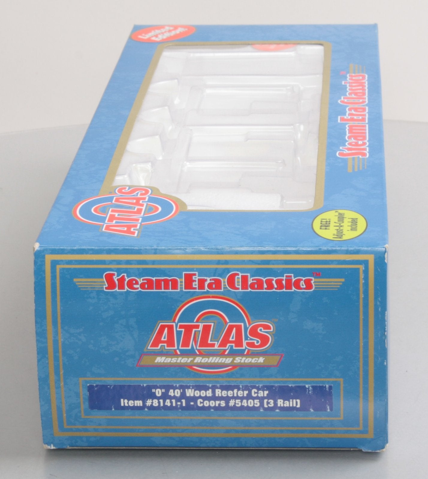 Atlas 8141-1 O Coors Beer Reefer Car #5405 LN/Box