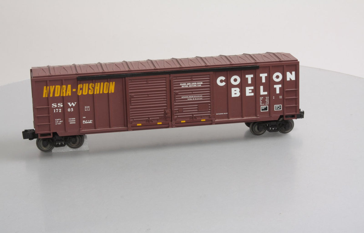 Lionel 6-17203 O Gauge Cotton Belt Double Door Boxcar #17203 LN/Box
