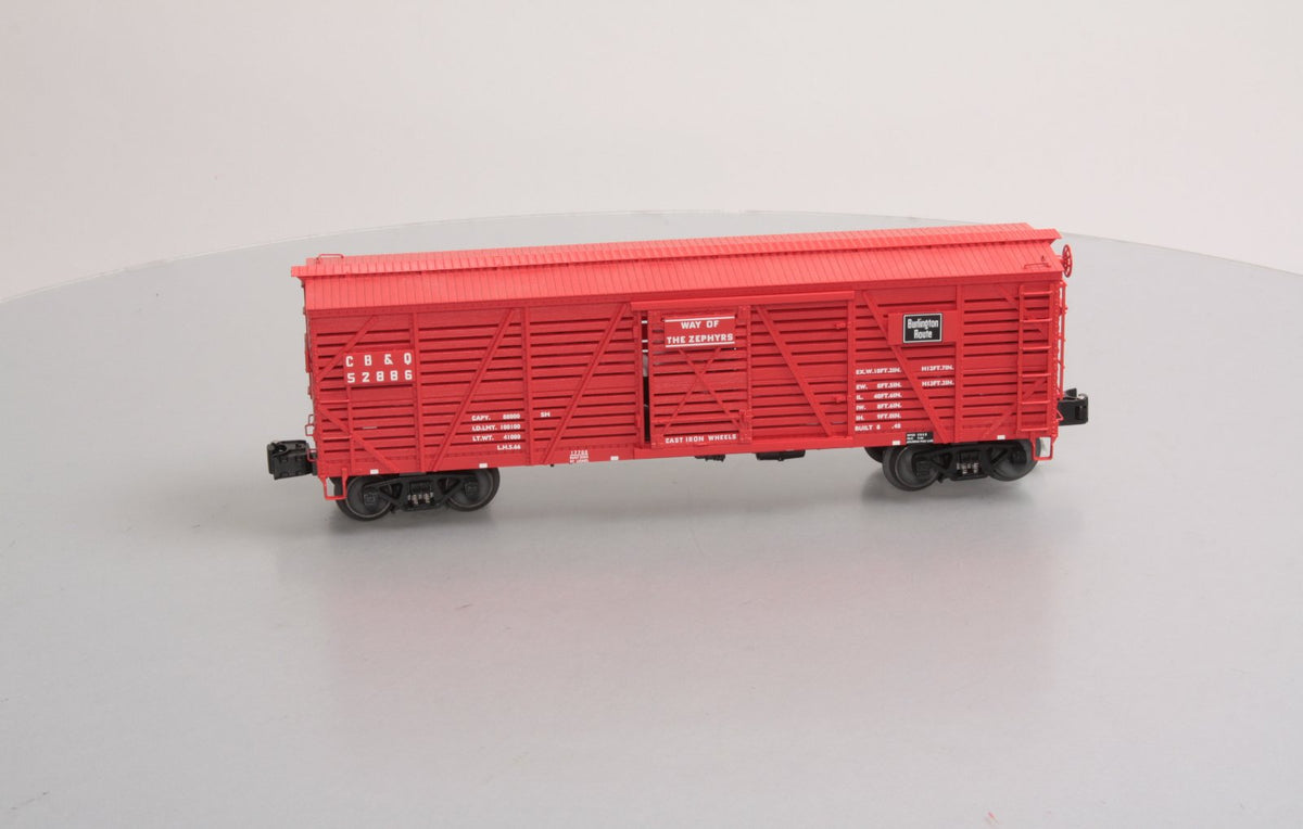 Lionel 6-17705 O Gauge Burlington ACF 40 Ton Stock Car #52886 LN/Box