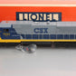 Lionel 6-18215 O Gauge CSX Dash 8 Diesel Engine #7643 EX/Box