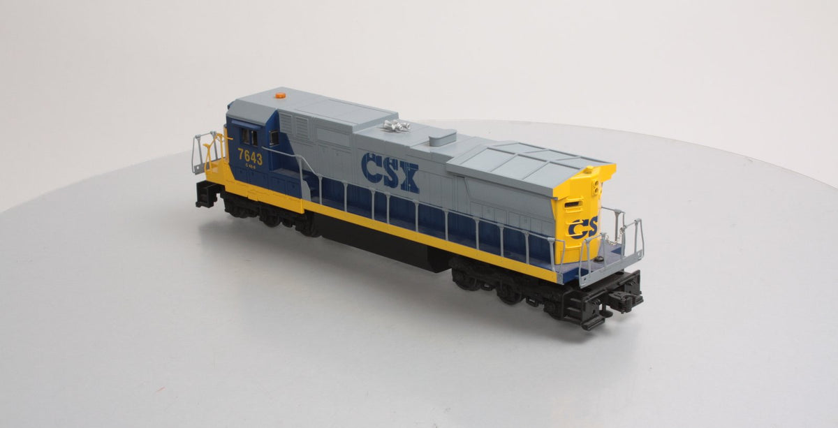 Lionel 6-18215 O Gauge CSX Dash 8 Diesel Engine #7643 LN