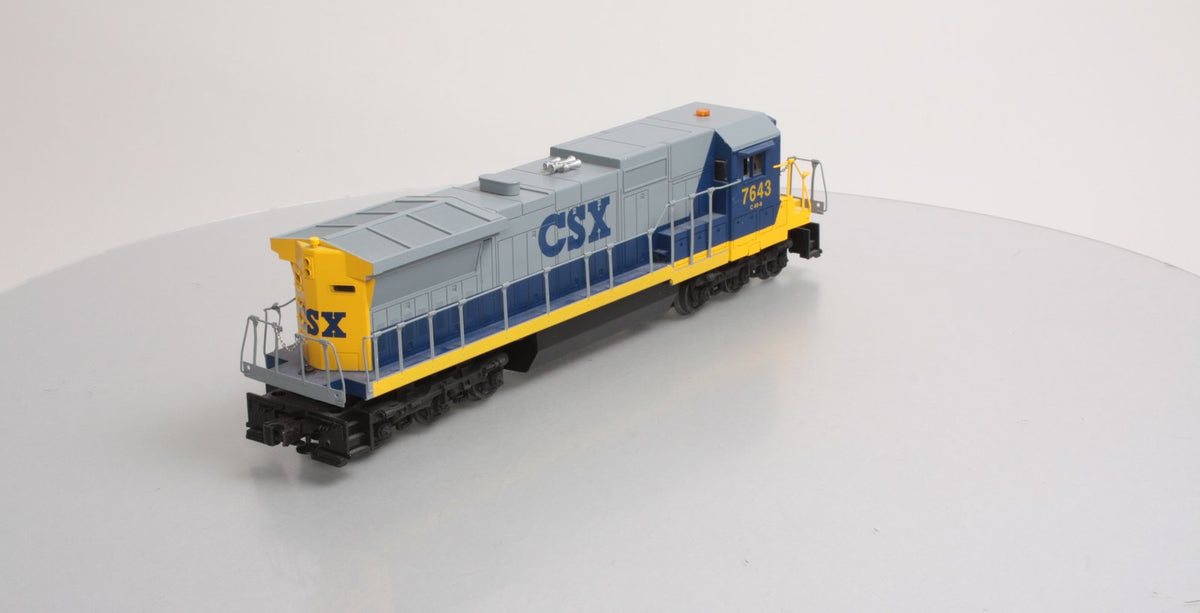 Lionel 6-18215 O Gauge CSX Dash 8 Diesel Engine #7643 LN