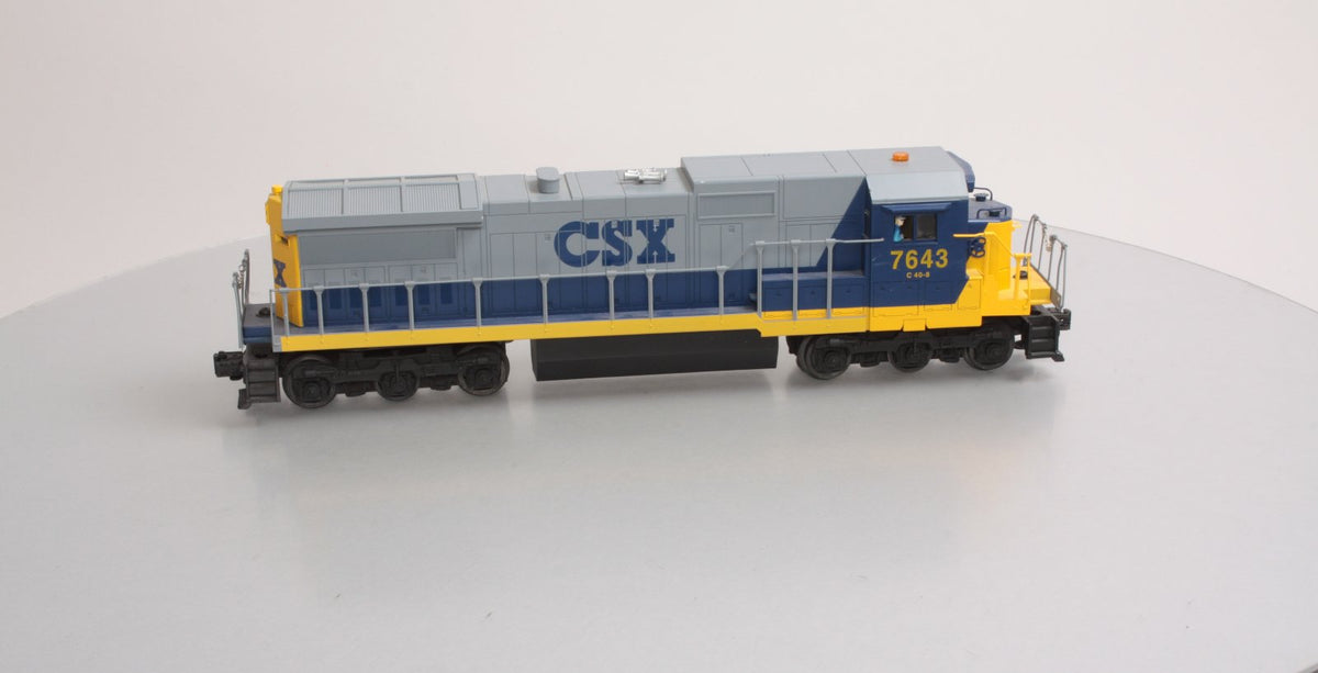 Lionel 6-18215 O Gauge CSX Dash 8 Diesel Engine #7643 LN