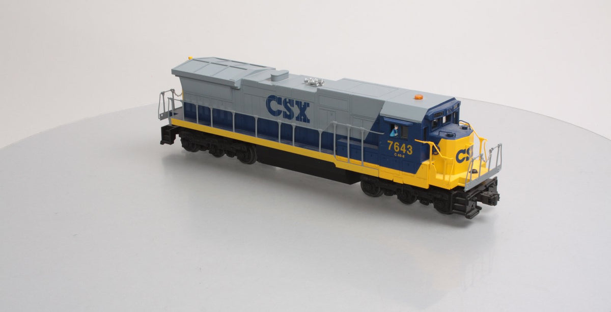 Lionel 6-18215 O Gauge CSX Dash 8 Diesel Engine #7643 LN