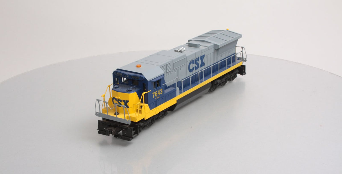 Lionel 6-18215 O Gauge CSX Dash 8 Diesel Engine #7643 LN