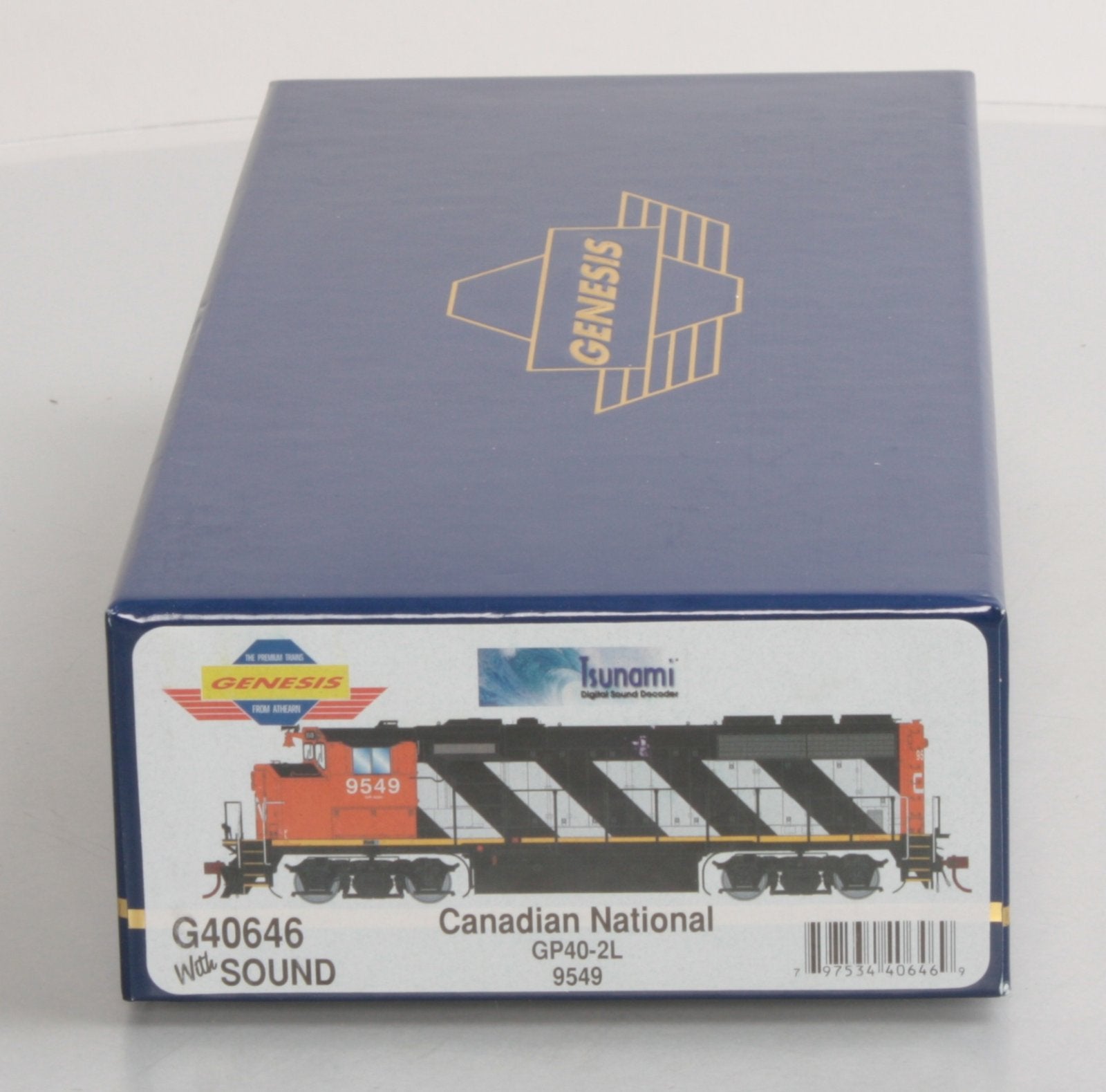 Athearn G40646 HO Scale Canadian National GP40-2L Diesel Locomotives w/Sound LN/Box