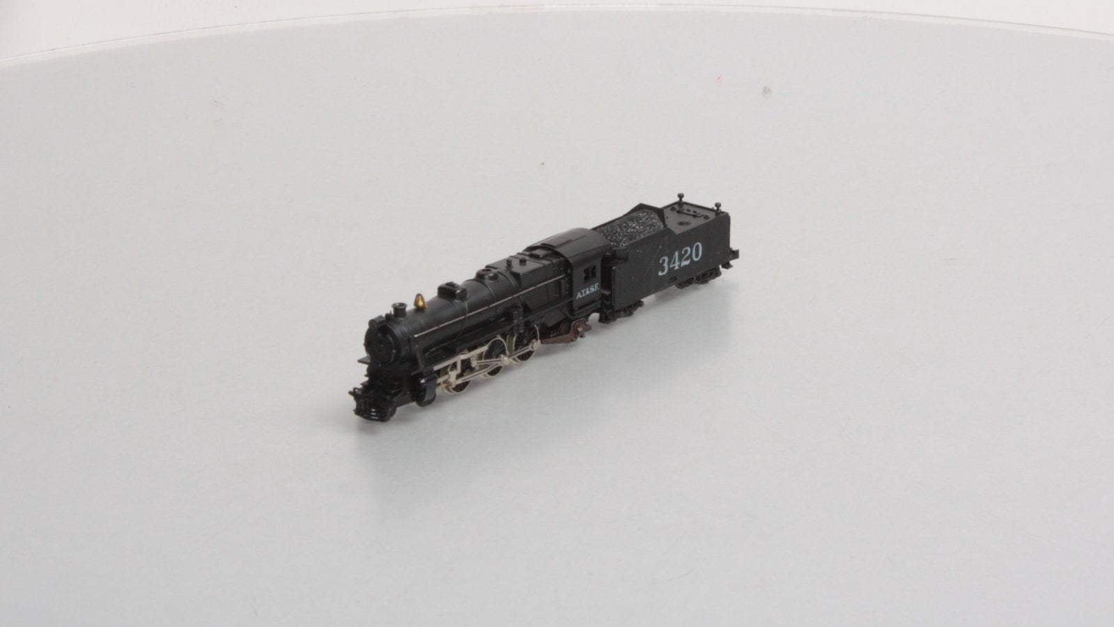 Minitrix 2990 N Scale AT&SF 4-6-2 Steam Locomotive & Tender #3420 LN/Box