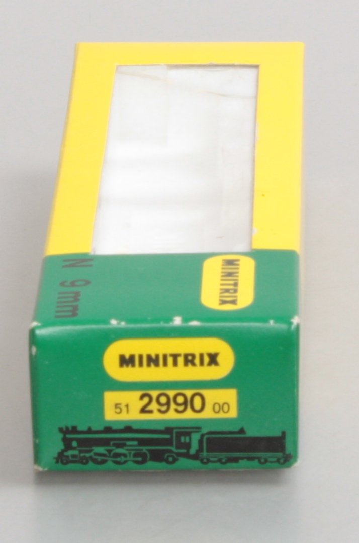 Minitrix 2990 N Scale AT&SF 4-6-2 Steam Locomotive & Tender #3420 LN/Box