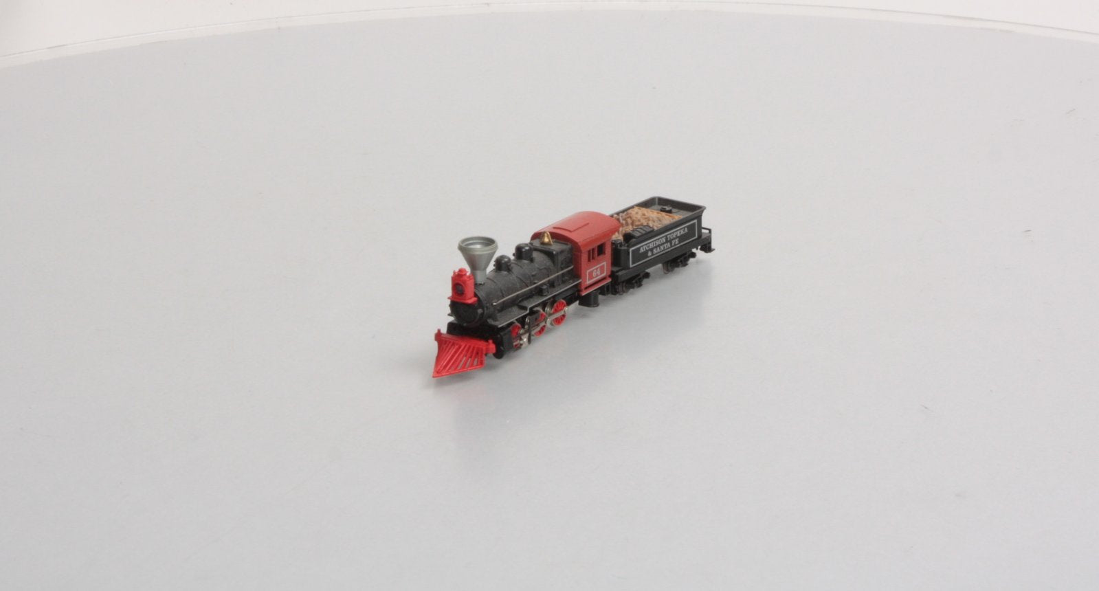 Minitrix 2087 N Scale Santa Fe 0-6-0 Steam Locomotive & Tender #64 LN/Box