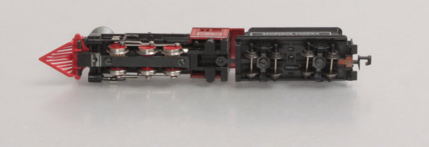 Minitrix 2087 N Scale Santa Fe 0-6-0 Steam Locomotive & Tender #64 LN/Box