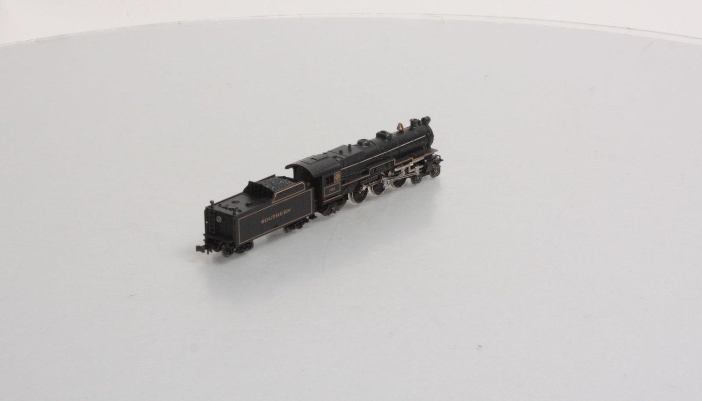Minitrix 2991 N Scale Southern 4-6-2 Steam Locomotive & Tender #1384 LN/Box