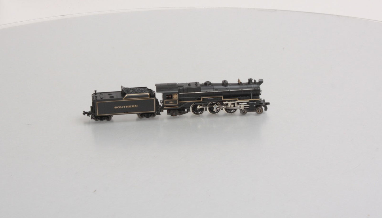 Minitrix 2991 N Scale Southern 4-6-2 Steam Locomotive & Tender #1384 LN/Box