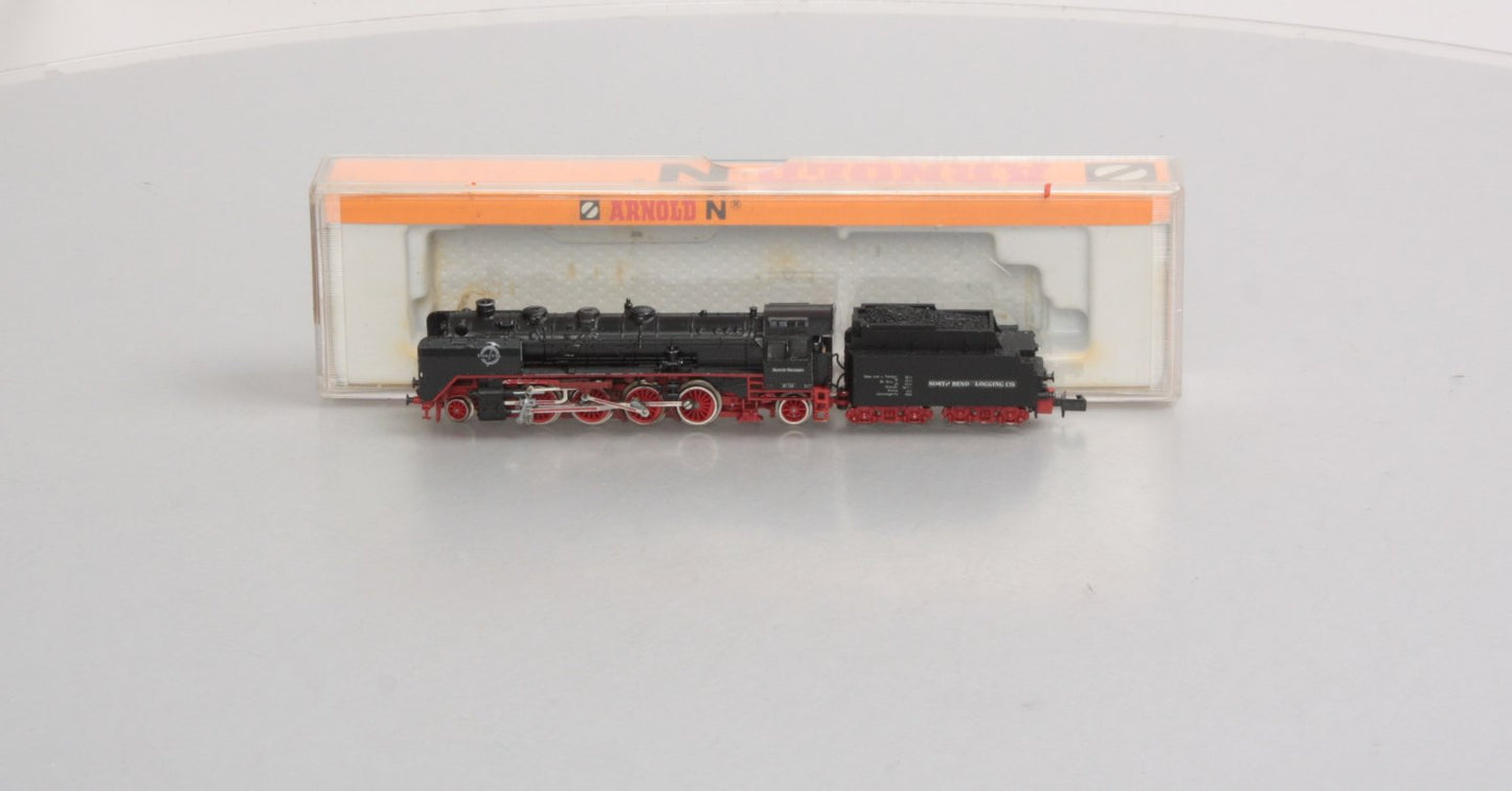 Arnold 2510 North Bend Logging Co. 2-8-2 Engine & Tender LN/Box