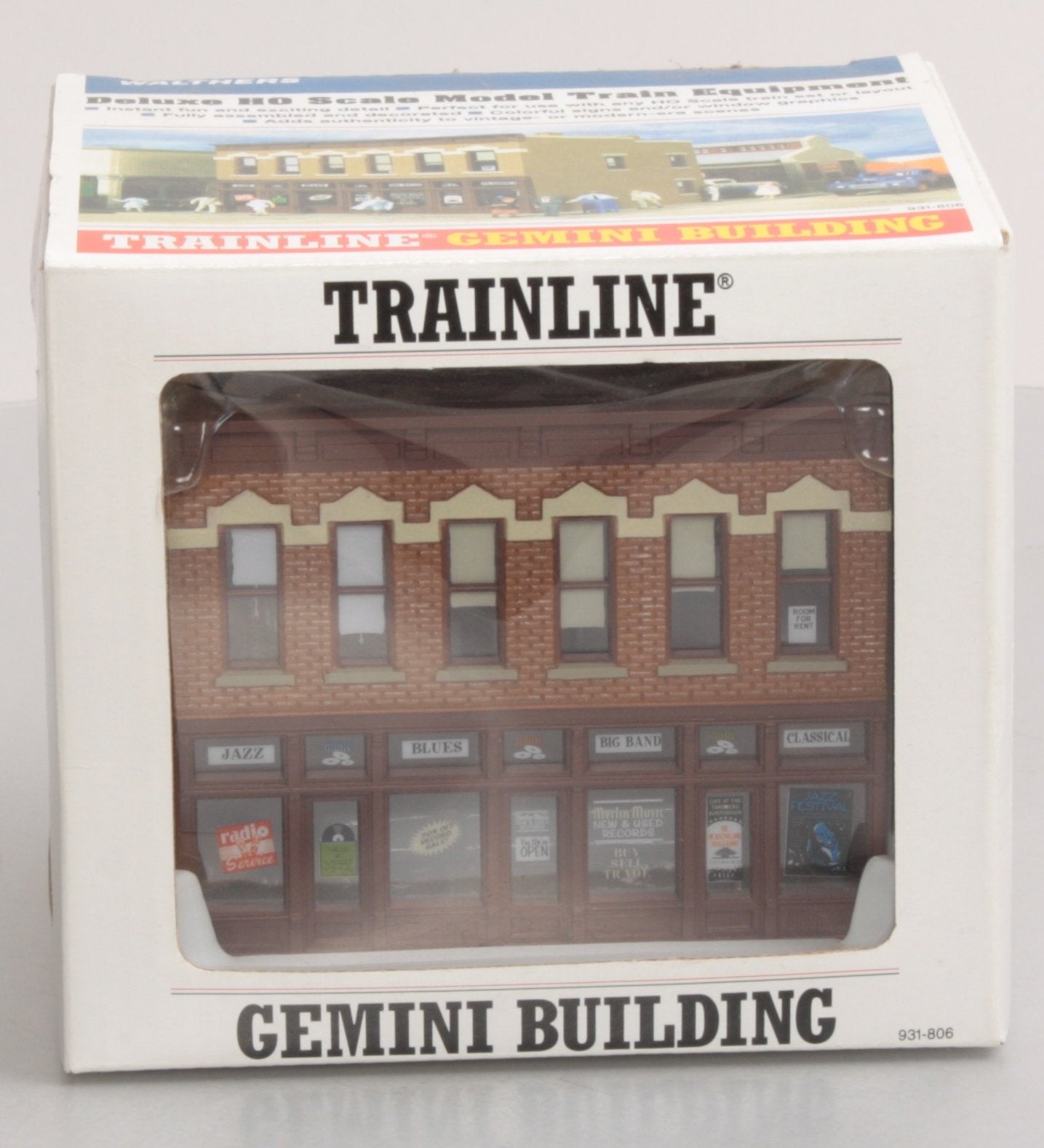 Walthers 931-806 HO Assembled Trainline Gemini Building