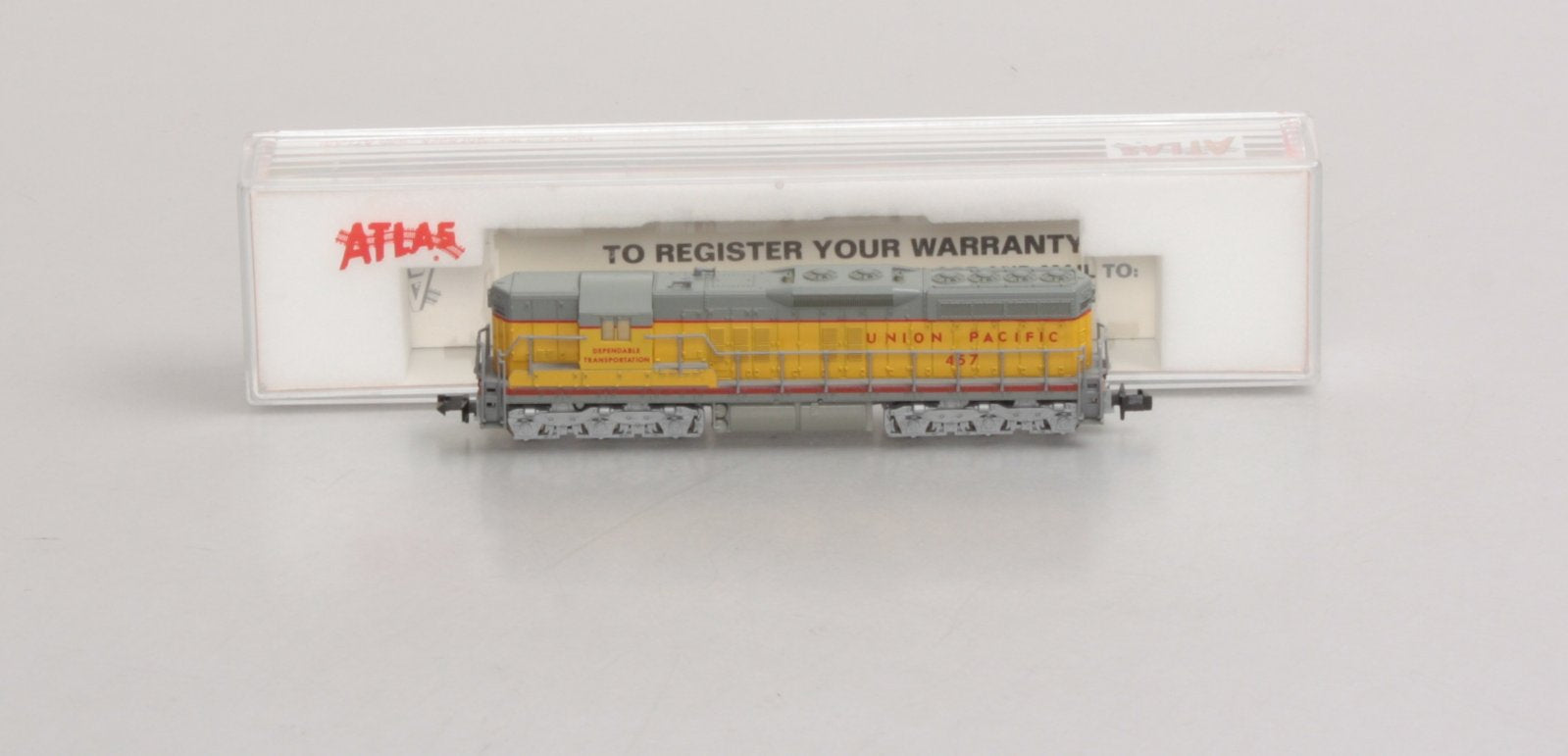 Atlas 4512 N Scale Union Pacific EMD SD7 Diesel Locomotive #457 LN/Box