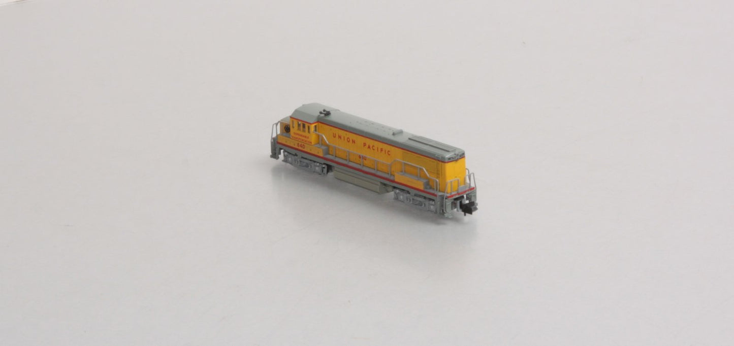 Atlas 4453 N Scale Union Pacific GE U25B Phase II A Diesel Locomotive #640 EX/Box