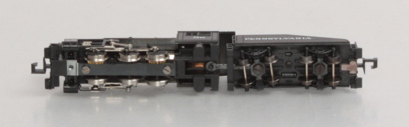 Minitrix 2918 N Scale Pennsylvania 0-6-0 Steam Engine & Tender LN/Box