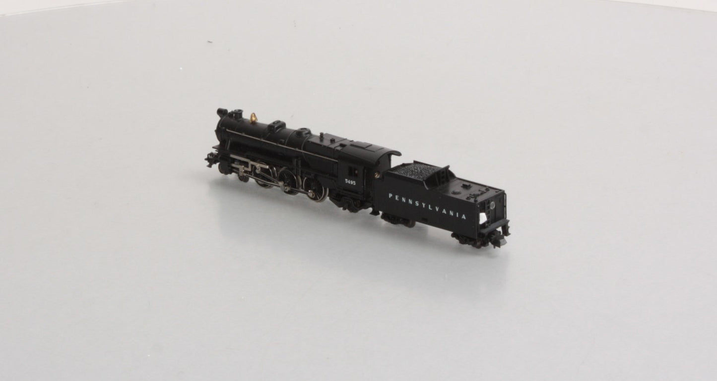 Minitrix 2970 N Scale Pennsylvania Railroad 4-6-2 Locomotive & Tender #5495 LN/Box