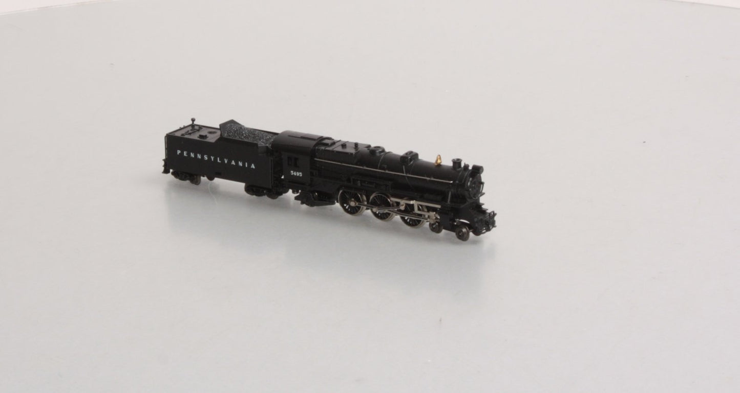 Minitrix 2970 N Scale Pennsylvania Railroad 4-6-2 Locomotive & Tender #5495 LN/Box