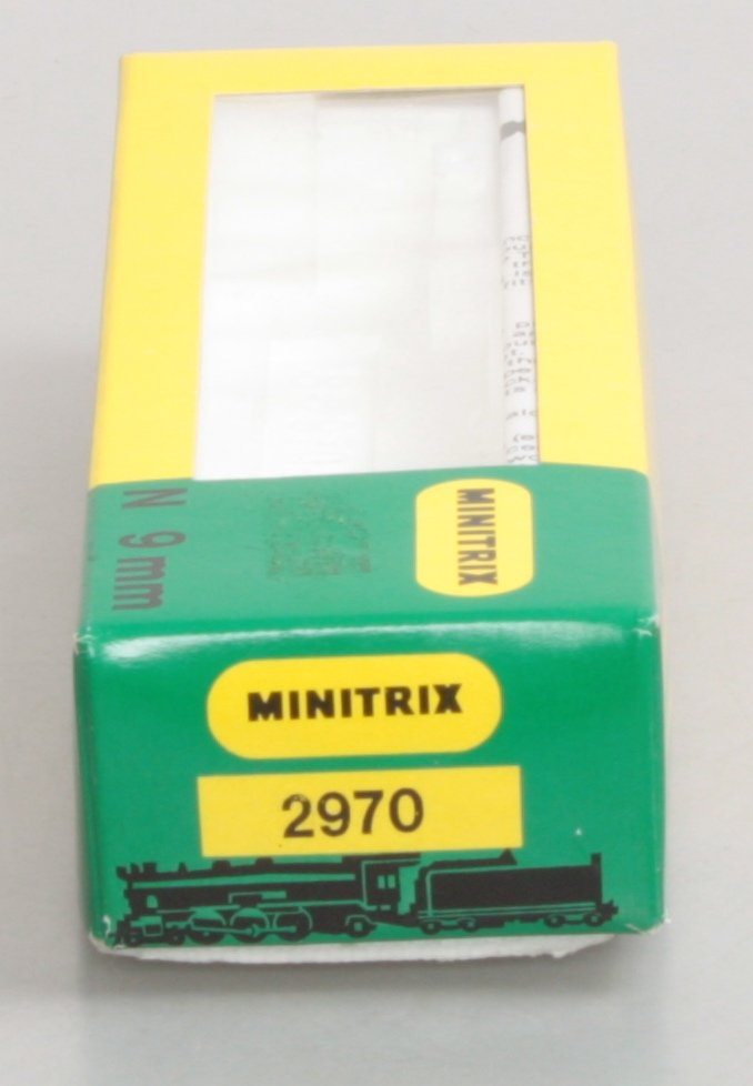 Minitrix 2970 N Scale Pennsylvania Railroad 4-6-2 Locomotive & Tender #5495 LN/Box