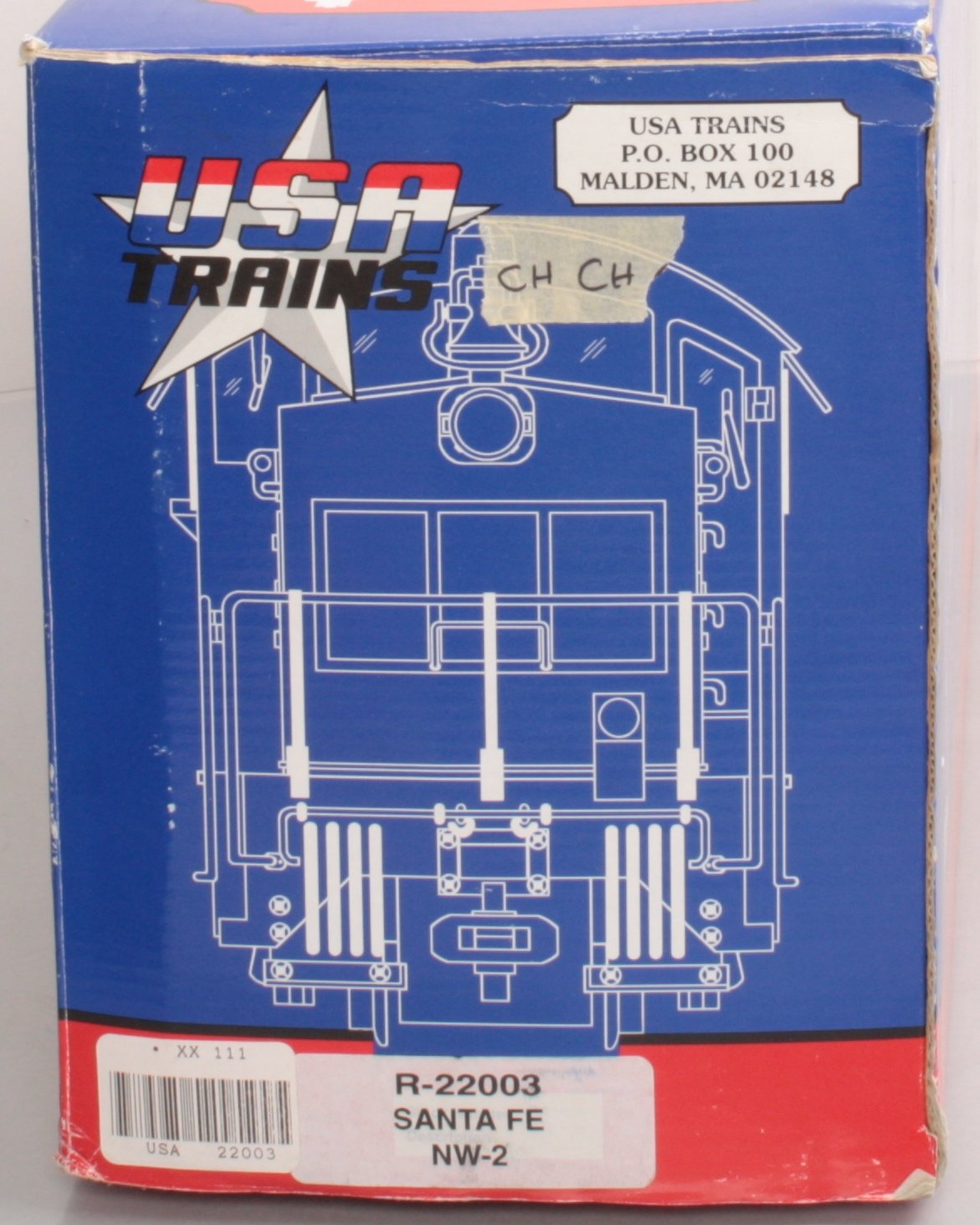 USA Trains 22003 G Santa Fe NW-2 Cow Diesel Locomotive #1216 NIB