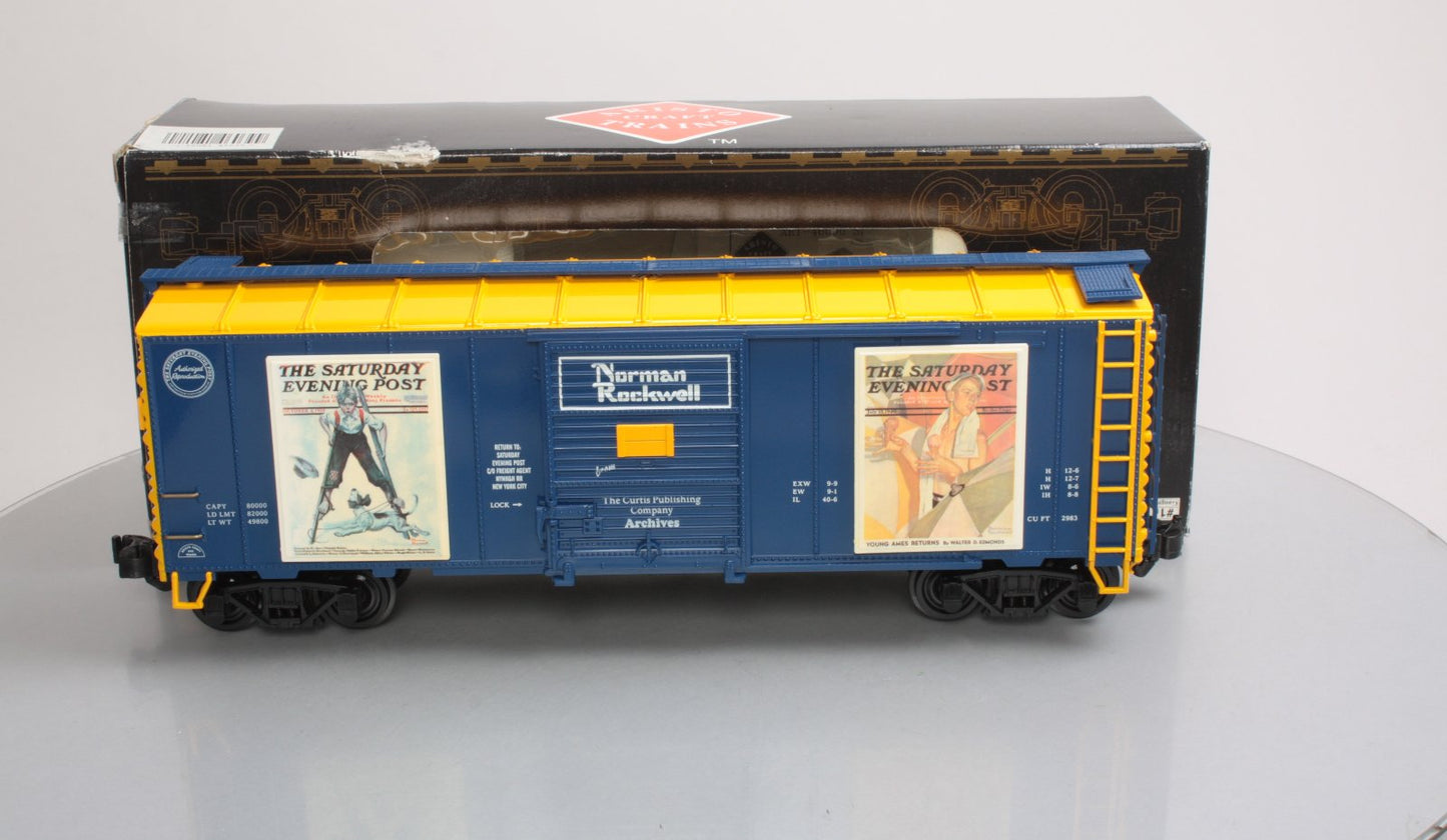 Aristo Craft G Gauge 46039 Norman Rockwell Summer Steel Boxcar LN/Box