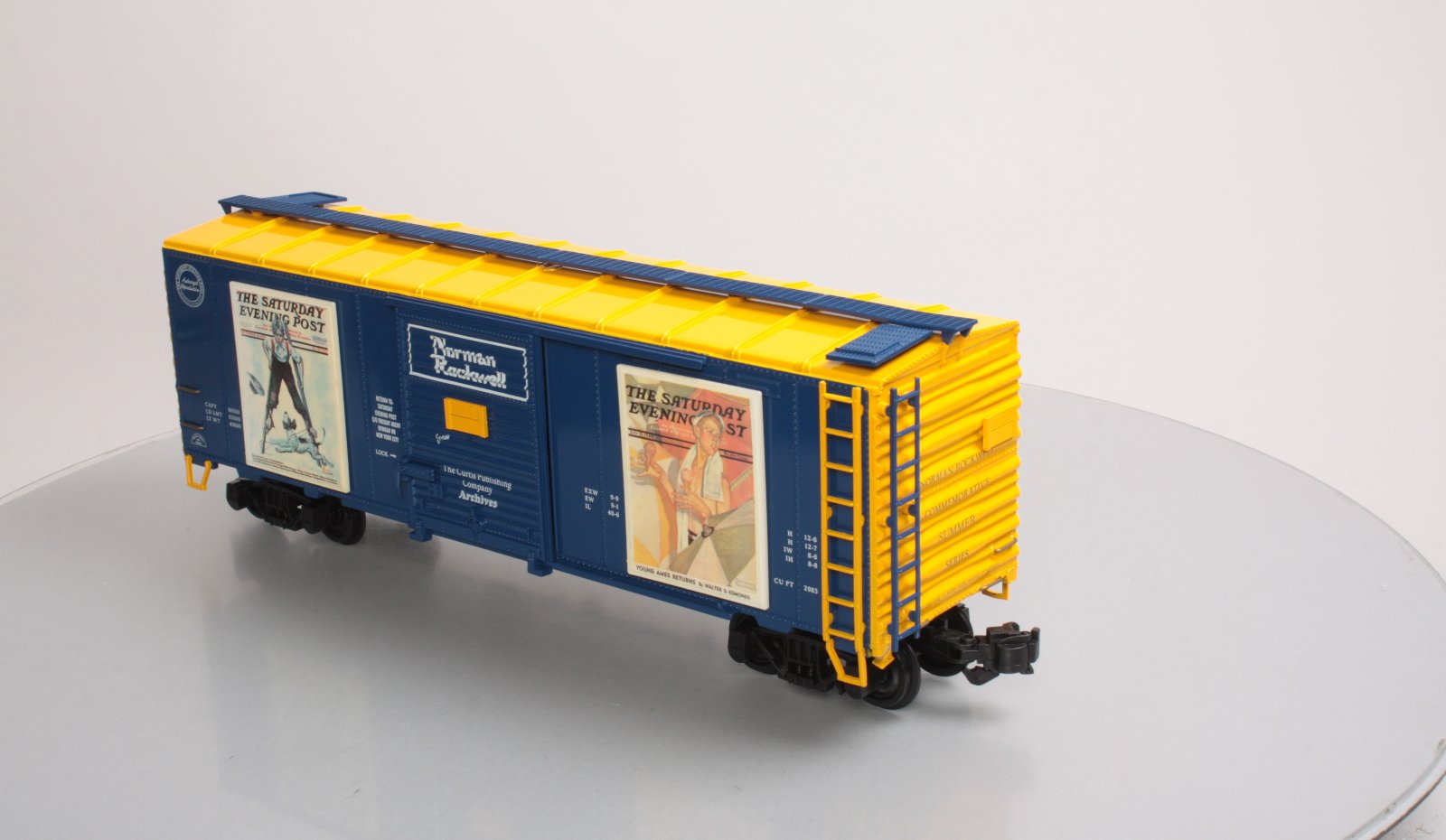 Aristo Craft G Gauge 46039 Norman Rockwell Summer Steel Boxcar LN/Box