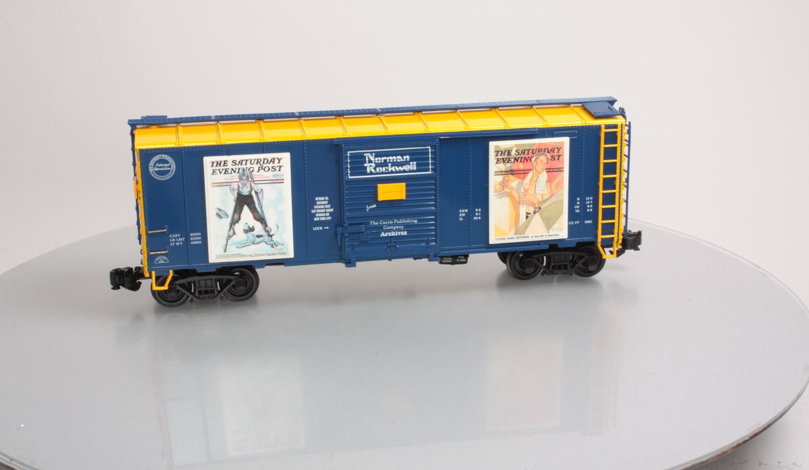 Aristo Craft G Gauge 46039 Norman Rockwell Summer Steel Boxcar LN/Box