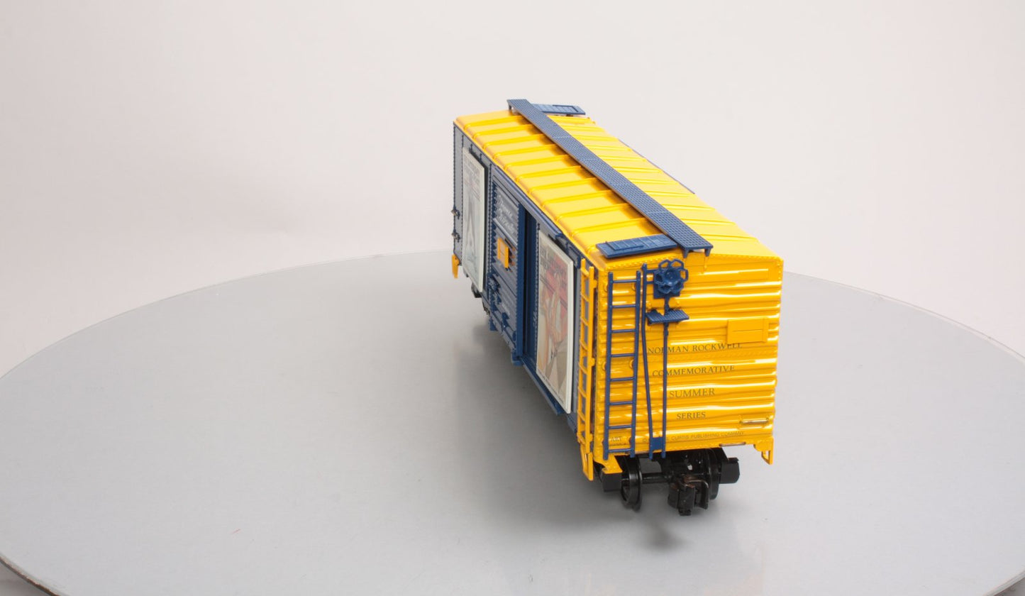 Aristo Craft G Gauge 46039 Norman Rockwell Summer Steel Boxcar LN/Box
