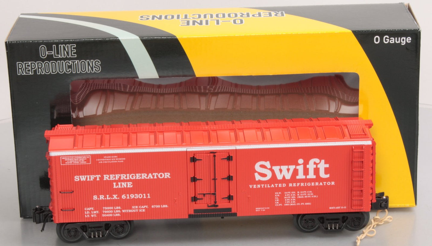 O-Line 138 Swift Meat Reefer #6193011