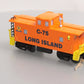 O-Line 168 O Gauge LIRR #C-75 Caboose LN/Box
