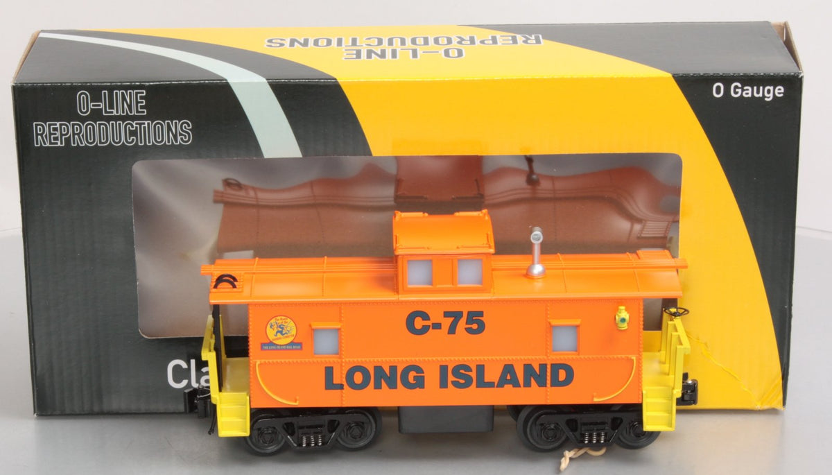 O-Line 168 O Gauge LIRR #C-75 Caboose LN/Box