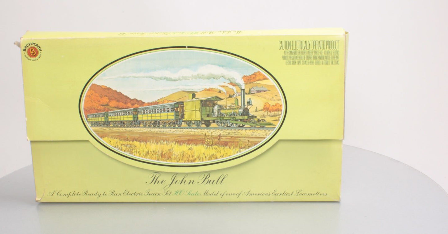 Bachmann 40-140 John Bull HO Gauge Steam Train Set LN/Box