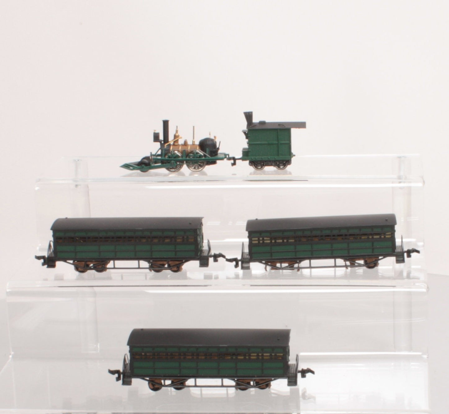 Bachmann 40-140 HO Gauge John Bull Steam Train Set LN/Box